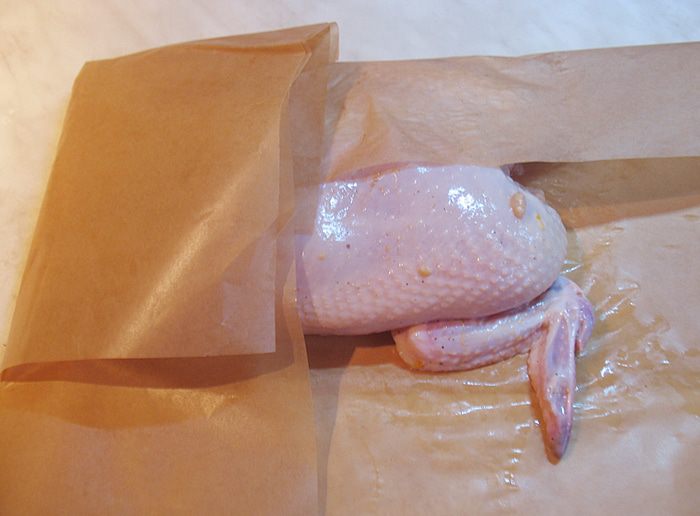 Курица с мандаринами под мандариновой глазурью