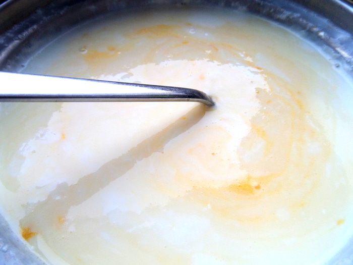 Суп-крем со снежками (Lumepallisupp)