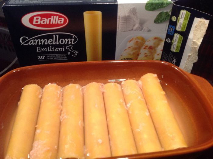 Каннеллони с индейкой