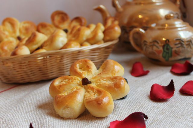 Кокосовые цветочки