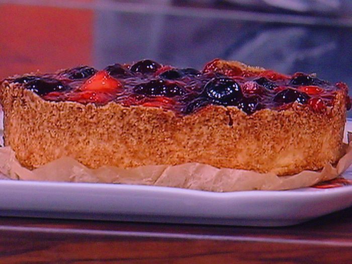 Летний ягодный тарт и ягодный сорбе