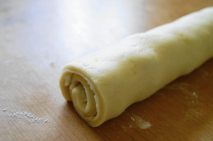 Булочки-улитки с начинкой из творожного сыра