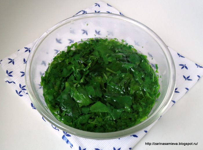 Пирожное Шпинат-малина