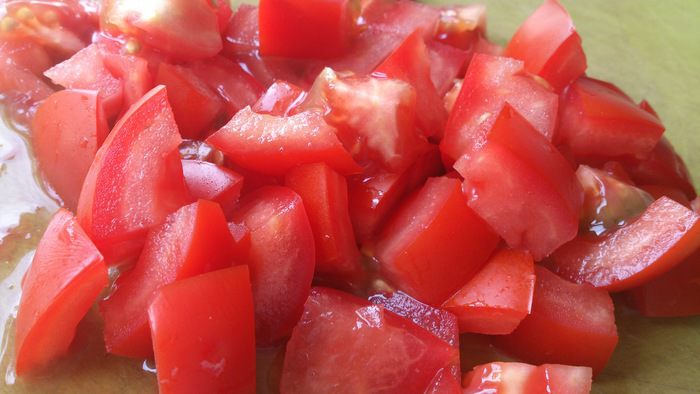 Салат с цветной капустой и йогуртовым соусом