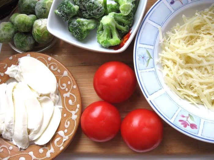 Лазанья с брокколи, брюссельской капустой и грибами &amp;quot;Для Гарфилда&amp;quot;