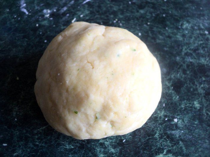 Тарт с голубикой