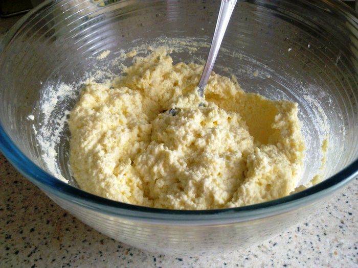 Творожник с вишней