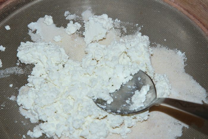 Творожно-яблочный мусс с апельсиновым желе