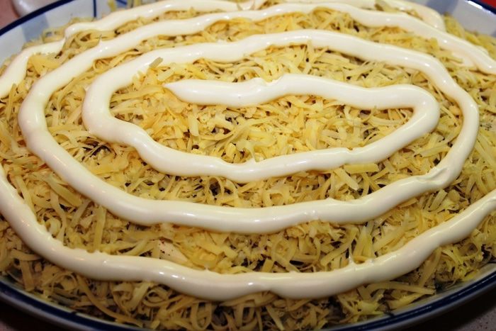 Запеканка с двойным мясом