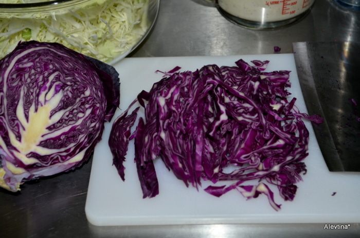 Пряный салат из капусты (Coleslaw)