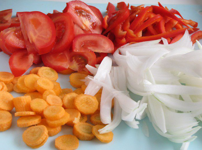 Рыбное рагу с киноа по-мароккански