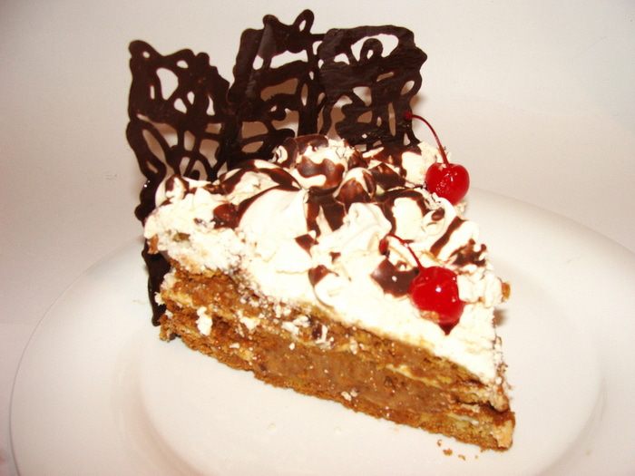 Торт &amp;quot;МариСаль&amp;quot; с банановым заварным кремом