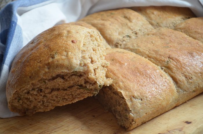 Чесночный хлеб с петрушкой