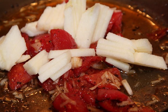 Печень фламбированная