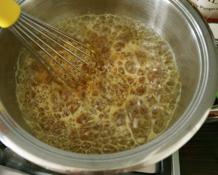 Домашняя соленая карамель