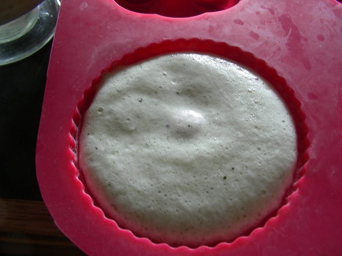 Легкий мятно-лимонный мусс-желе