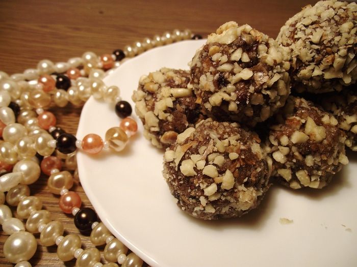 Домашние конфеты из сухофруктов