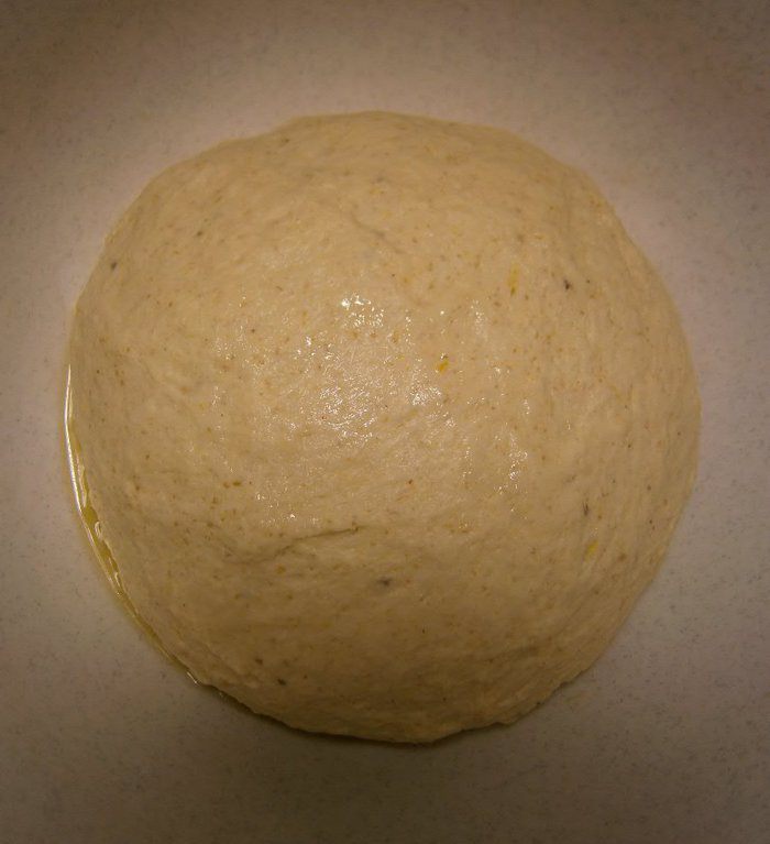 Хлеб с лимонной цедрой и анисом