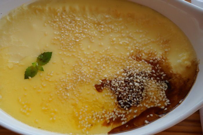 Китайский заварной крем (Chinese Steamed eqqs)