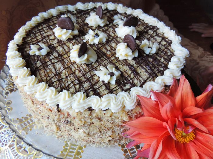 Творожно-тыквенный торт &amp;quot;Здравствуй, осень&amp;quot;