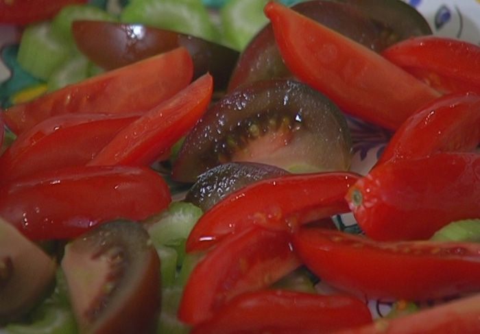 Итальянский хлебный салат 