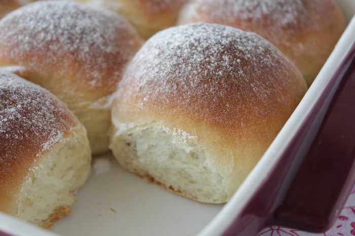 Бухтели с абрикосовым джемом