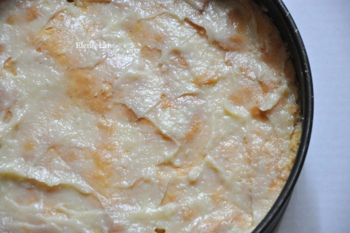 Польский пирог с малиной