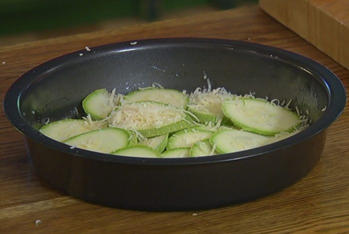 Итальянский пирог с кабачками 