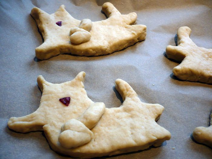 Булочки в стиле Тильда «Кошки не похожи на людей?» 