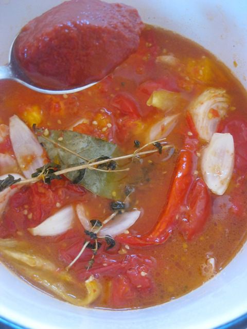 Домашний томатный соус из запеченных овощей