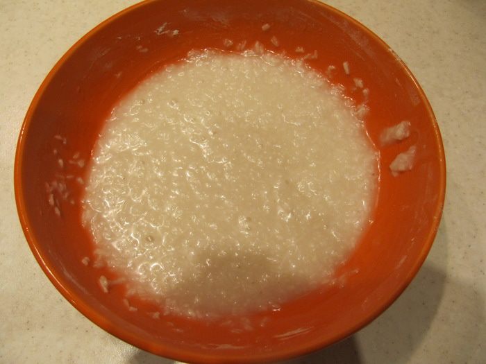 Кокосовый кекс с кокосовой глазурью