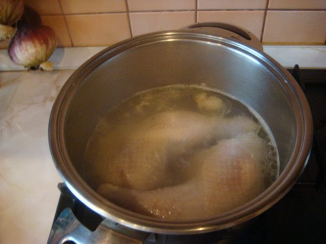 Запеканка из цветной капусты с курицей