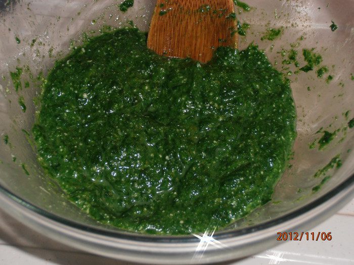 Трехцветный запеченный омлет 