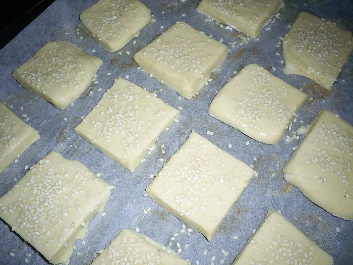 Слоеное картофельное печенье