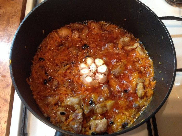 Макаронный плов