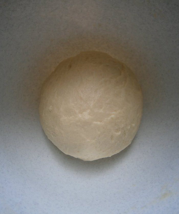 Булочки с заварным кремом и персиком