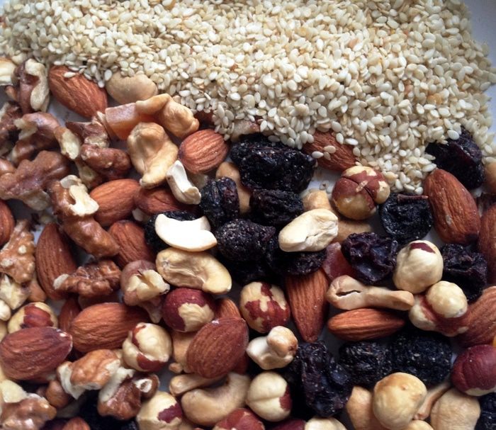 Яблочная гранола