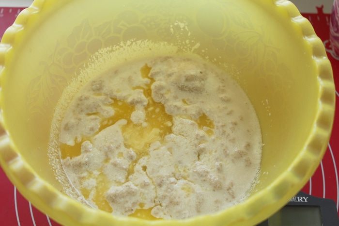 Бухтели с абрикосовым джемом