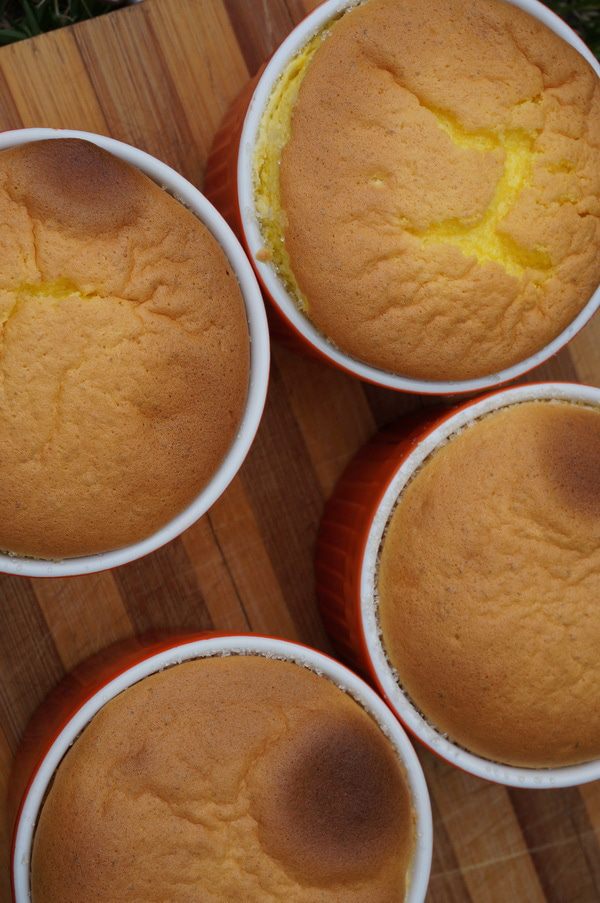 Суфле с белым шоколадом