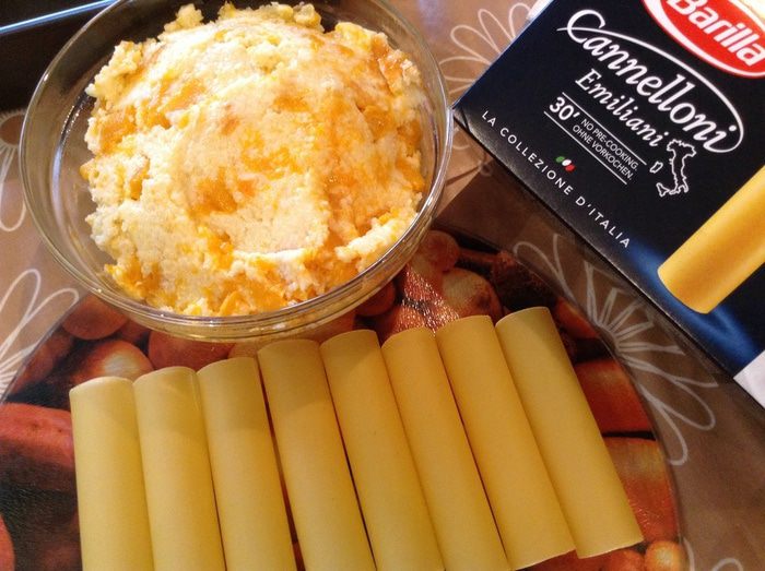 Сладкие каннеллони