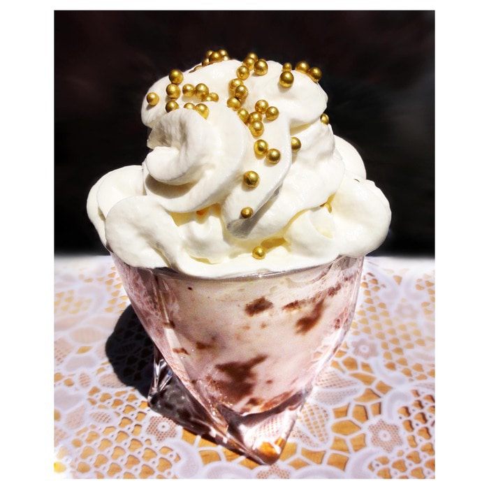 Ледяной банановый смузи &amp;quot;Кофейный восторг&amp;quot;