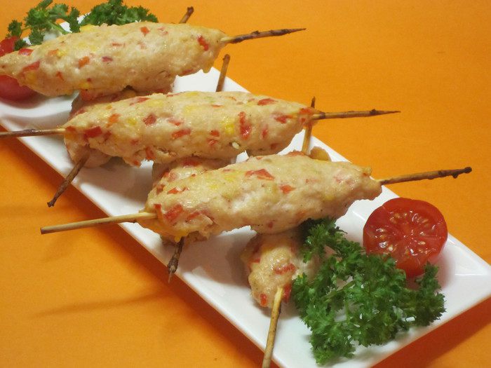 Турецкий кебаб со сладким перцем