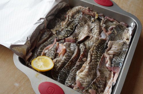 Филе карася в духовке