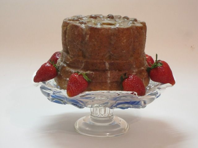 Банановый кекс с маком