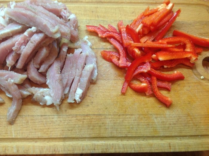 Спагетти с карри