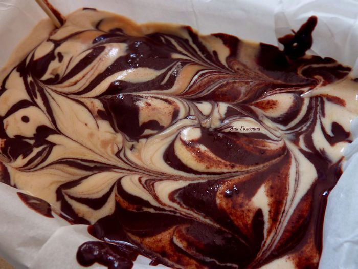 Семифредо шоколадно-арахисовое