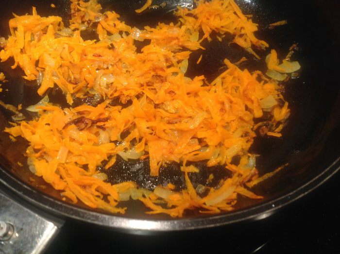 Гратен с цветной капустой и брокколи