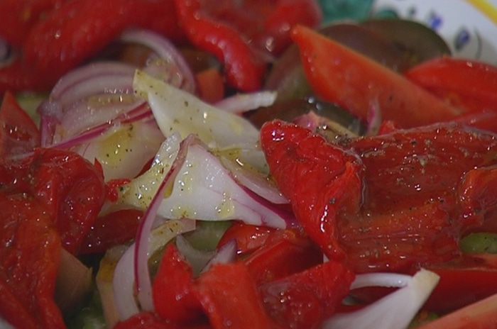 Итальянский хлебный салат 