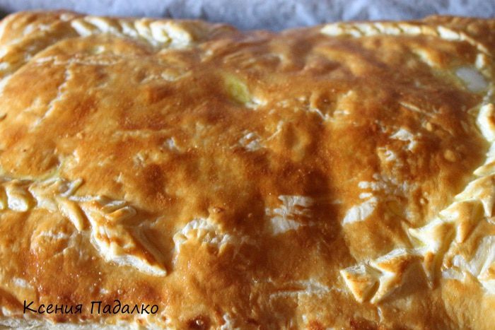 Пирог с брынзой