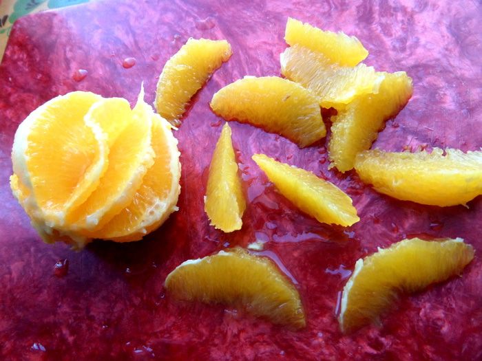 Свекольный салат с апельсином